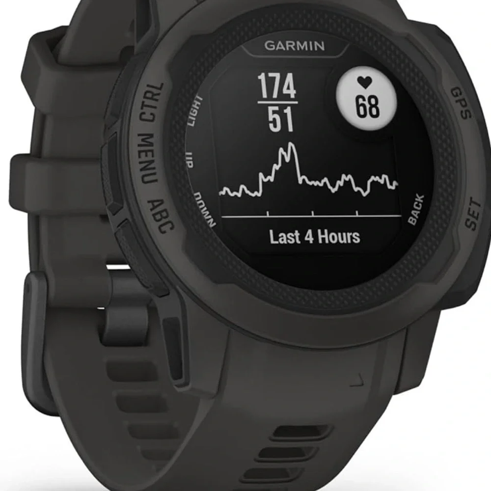 Garmin Instinct 2S Solar 40MM Standard Edition Smartwatch w/charging cable NWT
